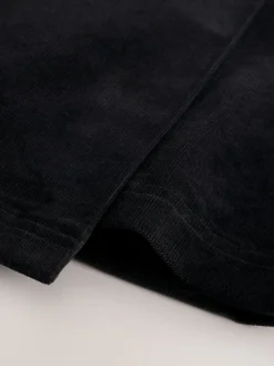 Next Corduroy Mini Wrap Skirt Black Hot