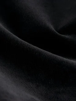 Next Corduroy Mini Wrap Skirt Black Hot