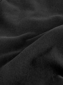 Next Black Cropped Denim Jersey Leggings Hot