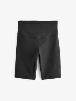 Next Black Cycle Sports Dry Tech Tummy Control Shorts New