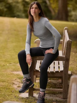 Next Black Elements Fleece Lined Leggings Sale