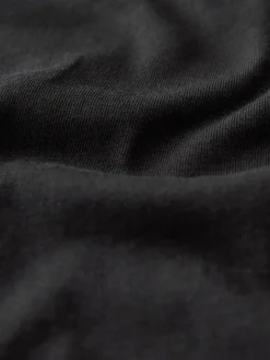 Next Black Essential Pure Cotton Short Sleeve Crew Neck T-Shirt Online