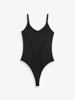 Next Firm Tummy Control Bodies Black Clearance