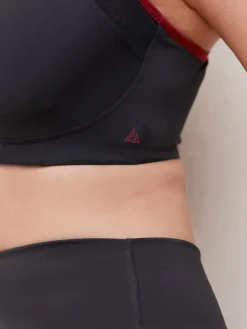 Next F-K Ultimate Support Cushioned Comfort Wired High Impact Sports Bra Black Sale