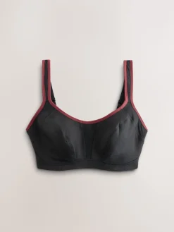 Next F-K Ultimate Support Cushioned Comfort Wired High Impact Sports Bra Black Sale