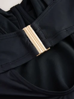 Next F-K Underwired Tummy Control Swimsuit Black Outlet