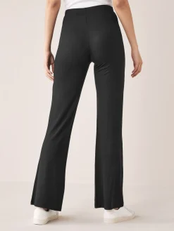 Next Full Length Leggings Black Flare Clearance