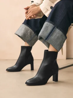 Next Forever Comfort® Block Heeled Ankle Boots Black Online