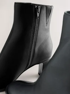 Next Forever Comfort® Block Heeled Ankle Boots Black Online