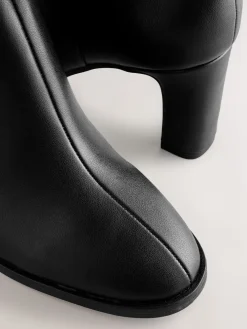 Next Forever Comfort® Block Heeled Ankle Boots Black Online