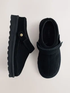Next Forever Comfort® Chunky Sole Footbed Clogs Black Sale