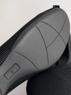 Next Black Forever Comfort® Comfort Flyknit Ballet Flats