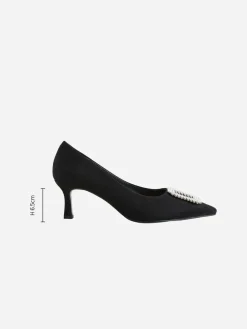 Next Black Forever Comfort Jewel Trim Pointed Court Heels Online
