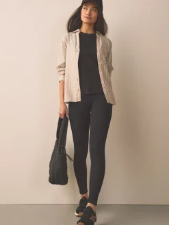 Next Forever Comfort® Panel Detail Lace-Up Jogger Trainers Black Discount