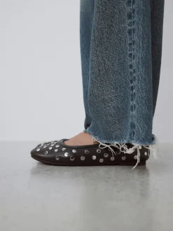 Next Black Forever Comfort® Round Toe Ballerinas Discount