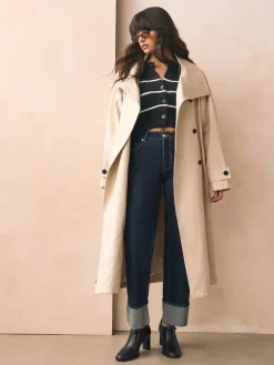 Next Black Forever Comfort® Round Toe Block Heel Buckle Detail Shoe Boots Sale