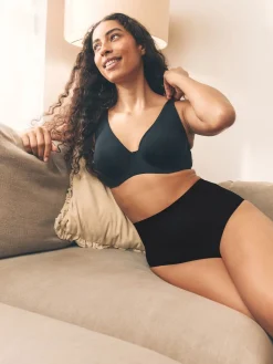 Next Black Full Brief Anti Leak Knickers 2 Pack