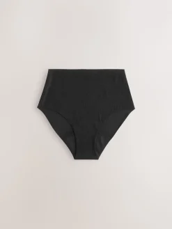 Next Black Full Brief Anti Leak Knickers 2 Pack