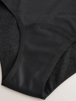 Next Black Full Brief Anti Leak Knickers 2 Pack