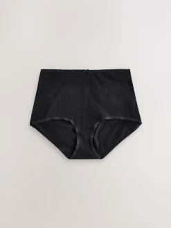 Next Black Full Brief Cotton Rich Knickers 5 Pack Outlet