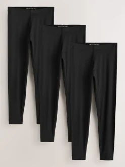 Next Black Full Length Leggings 3 Pack Discount