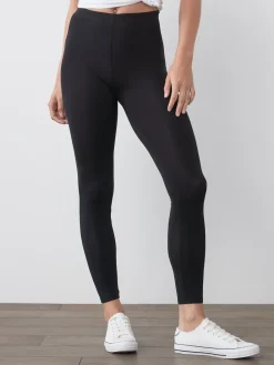 Next Full Length Leggings 2 Pack Black Sale