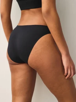 Next Black High Leg No VPL Period Knickers 2 Pack Best