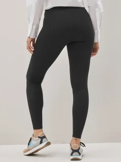 Next High Waist Cotton Leggings Black