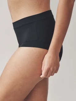 Next High Waist Ultimate Comfort Knickers 2 Pack Black