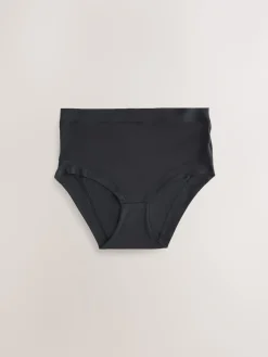 Next High Waist Ultimate Comfort Knickers 2 Pack Black