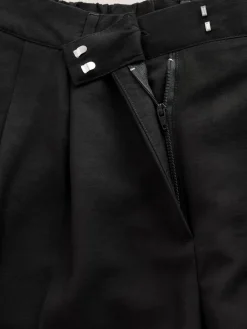 Next Black Hourglass Wide Leg Tailored Trousers Online