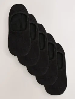Next Invisible Socks 5 Pack Black Discount