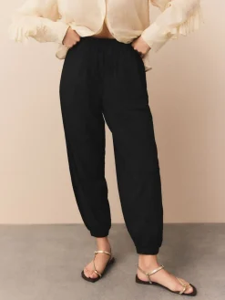 Next Jersey Harem Joggers Black Online