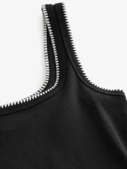 Next Black Jersey Midi Summer Dress