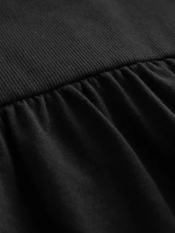 Next Black Jersey Midi Summer Dress