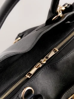 Next Large Tote Bag with Charms Black Online