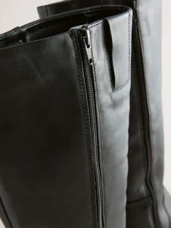 Next Forever Comfort® Hardware Trim Knee High Boots Black Leather Hot