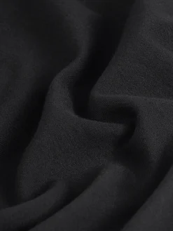 Next Black Long Sleeve Heavyweight Crew Neck T-Shirt Hot