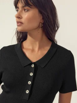 Next Black Maternity Collared Dress Best