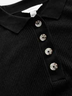 Next Black Maternity Collared Dress Best