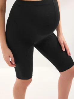 Next Black Maternity Cycle Shorts Online