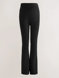 Next Black Maternity Knitted Trousers