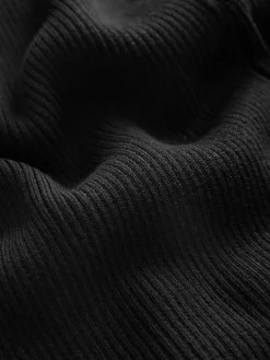 Next Black Maternity Knitted Trousers