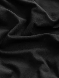 Next Maxi Length Trapeze Shape Ruched Neckline Thin Vest Strap Dress Black Discount