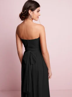 Next Black Mesh Multiway Wedding Guest Bridesmaid Maxi Dress