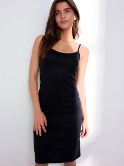 Next Microfibre Comfort Slip Black Online