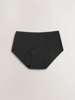 Next Black Midi No VPL Comfort Knickers 7 Pack Best