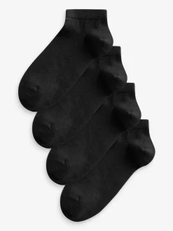Next Modal Trainer Socks 4 Pack Black Hot