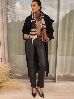 Next N. Premium Funnel Coat Black Best