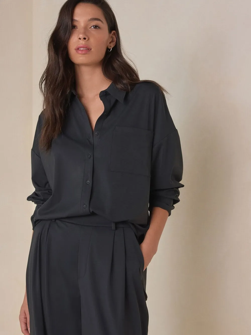 Next N. Premium Shirt Black Hot